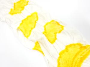 正絹　絞り　帯揚げ